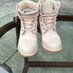Baby Pink Women’s Timberlands